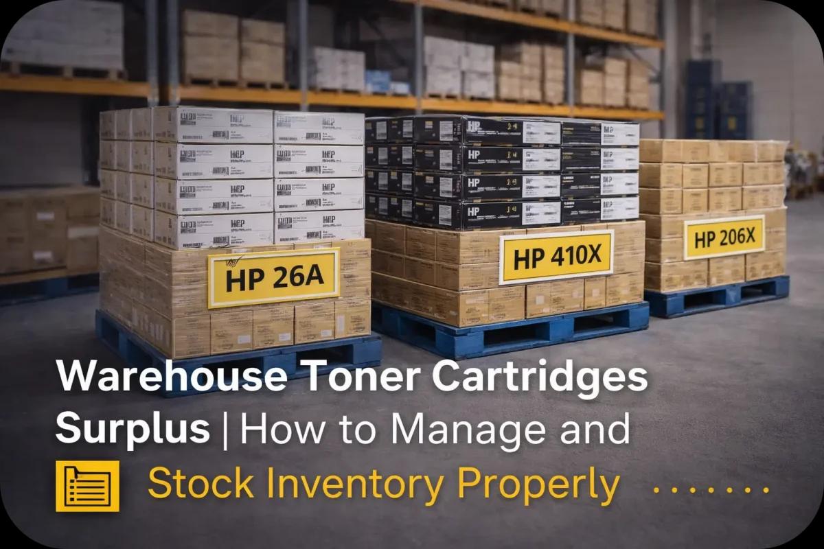 Warehouse Toner Cartridges Surplus