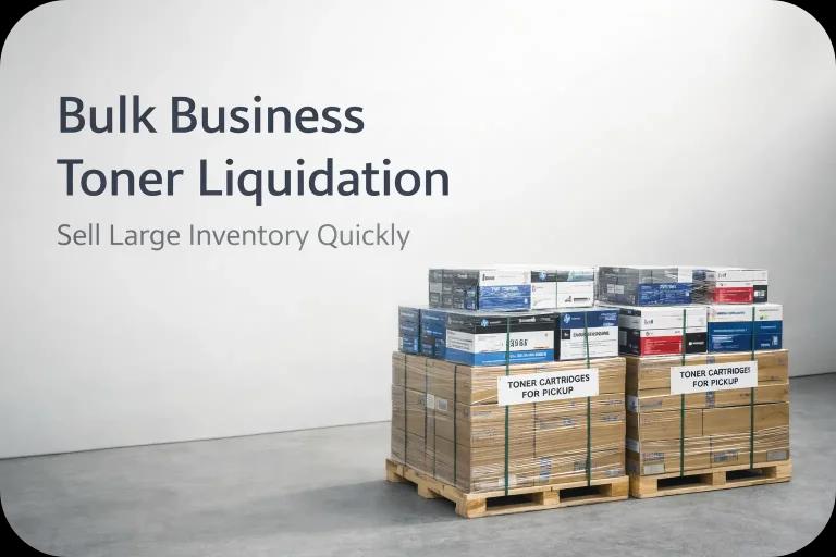 Bulk Business Toner Liquidation | Sell Large Inventory Quickly