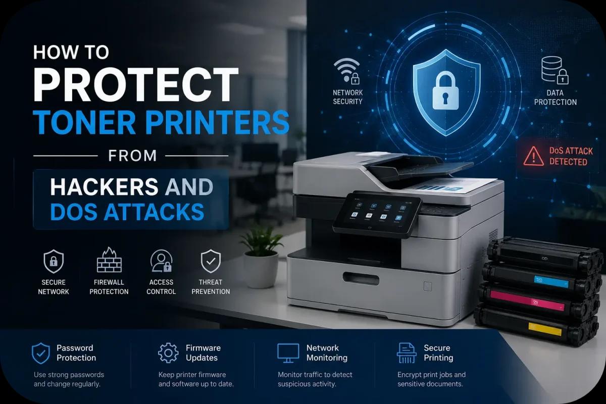 How to Protect Toner Printers from Hackers and DoS Attacks?