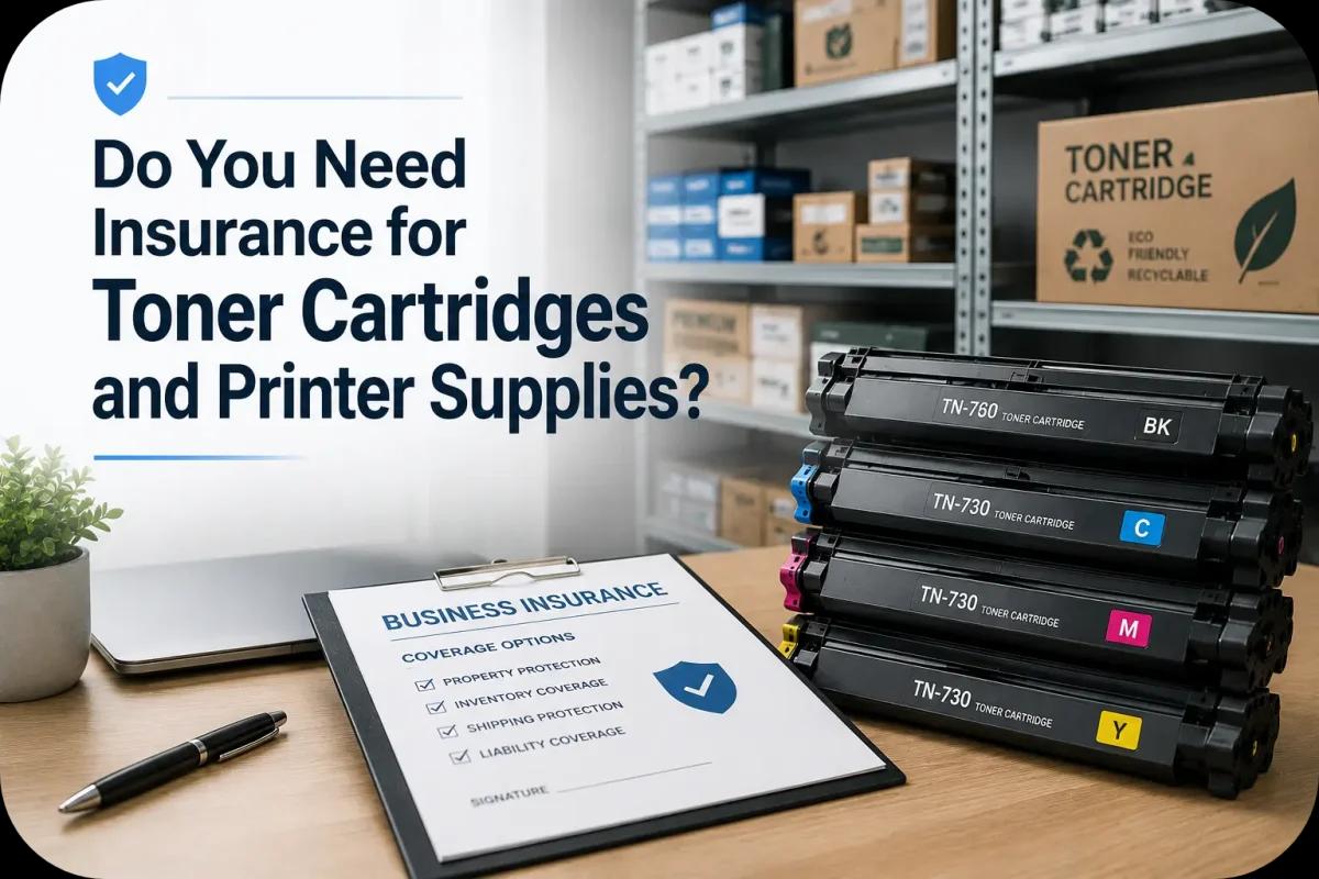 Do You Need Insurance for Toner Cartridges and Printer Supplies?