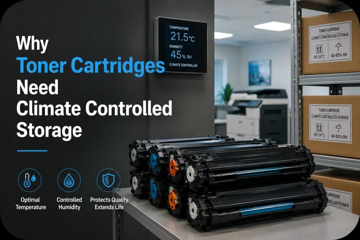 Why toner cartridges need climate controlled storage blog cover