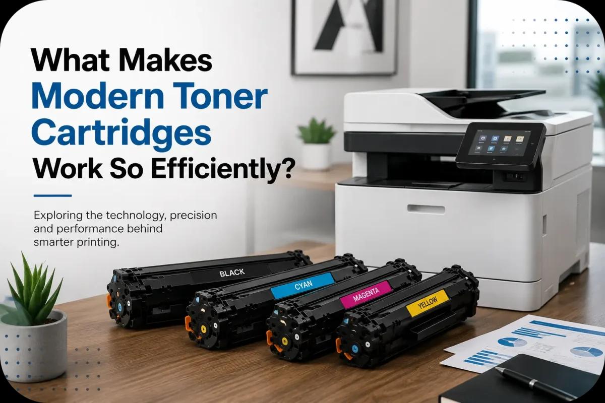 What Makes Modern Toner Cartridges Work So Efficiently?