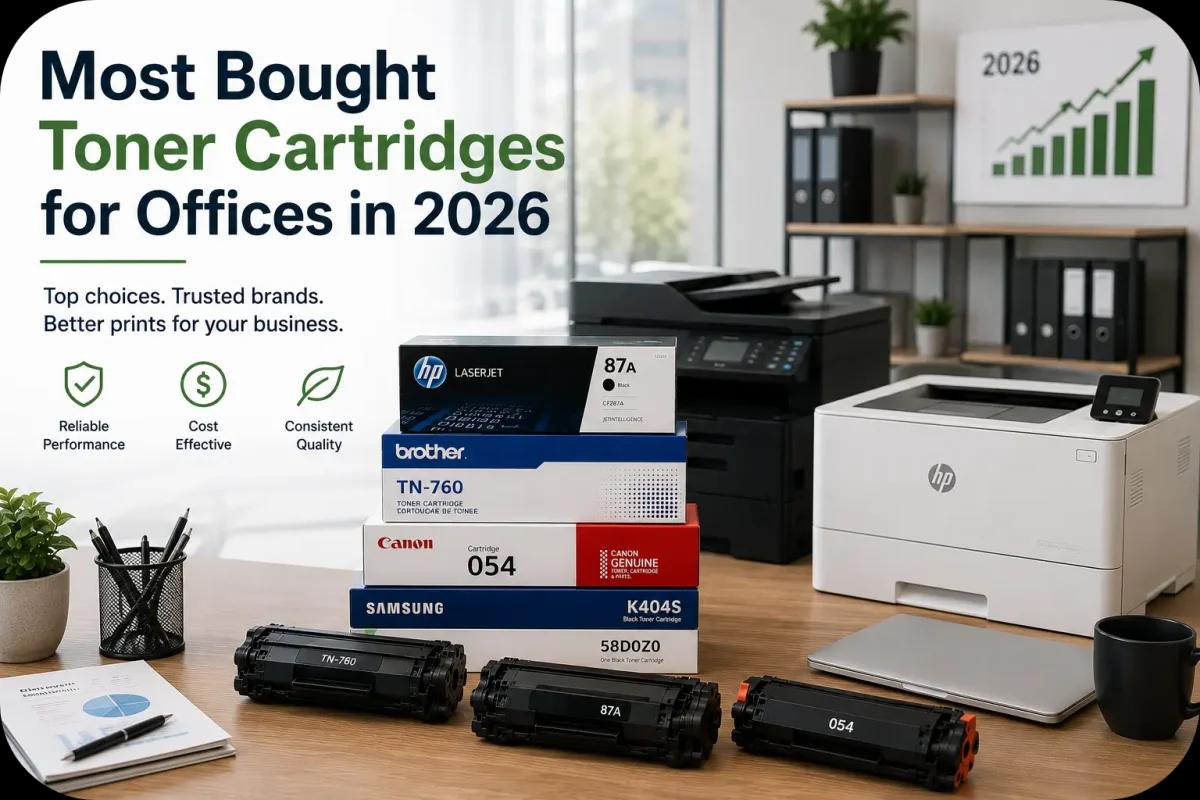 Most Bought Toner Cartridges for Offices in 2026