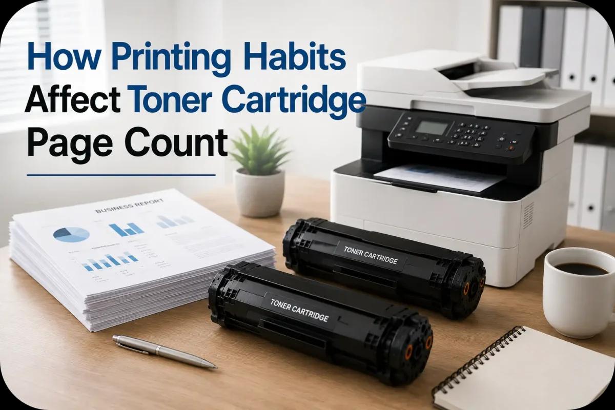 How Printing Habits Affect Toner Cartridge Page Count