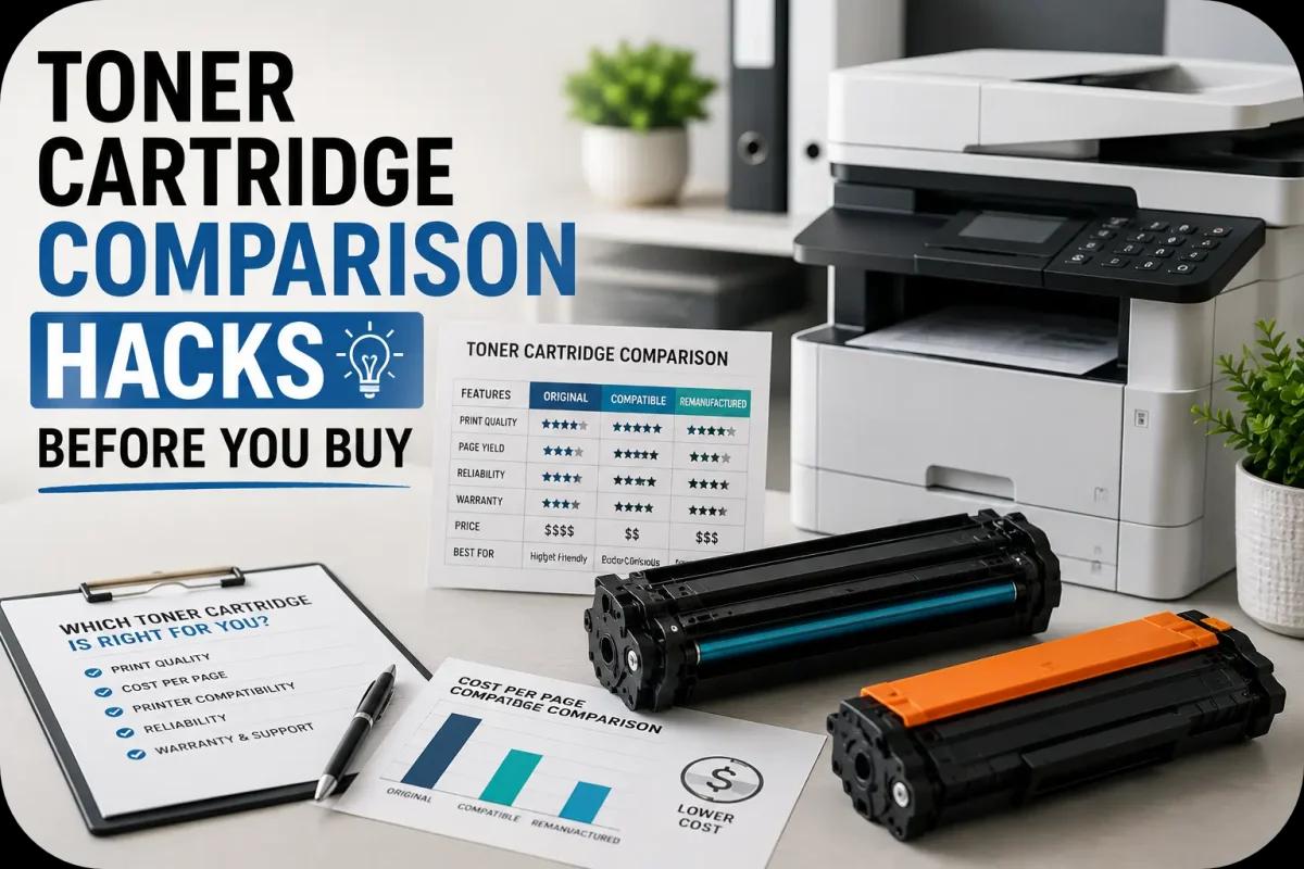 Toner Cartridge Comparison Hacks Before You Buy