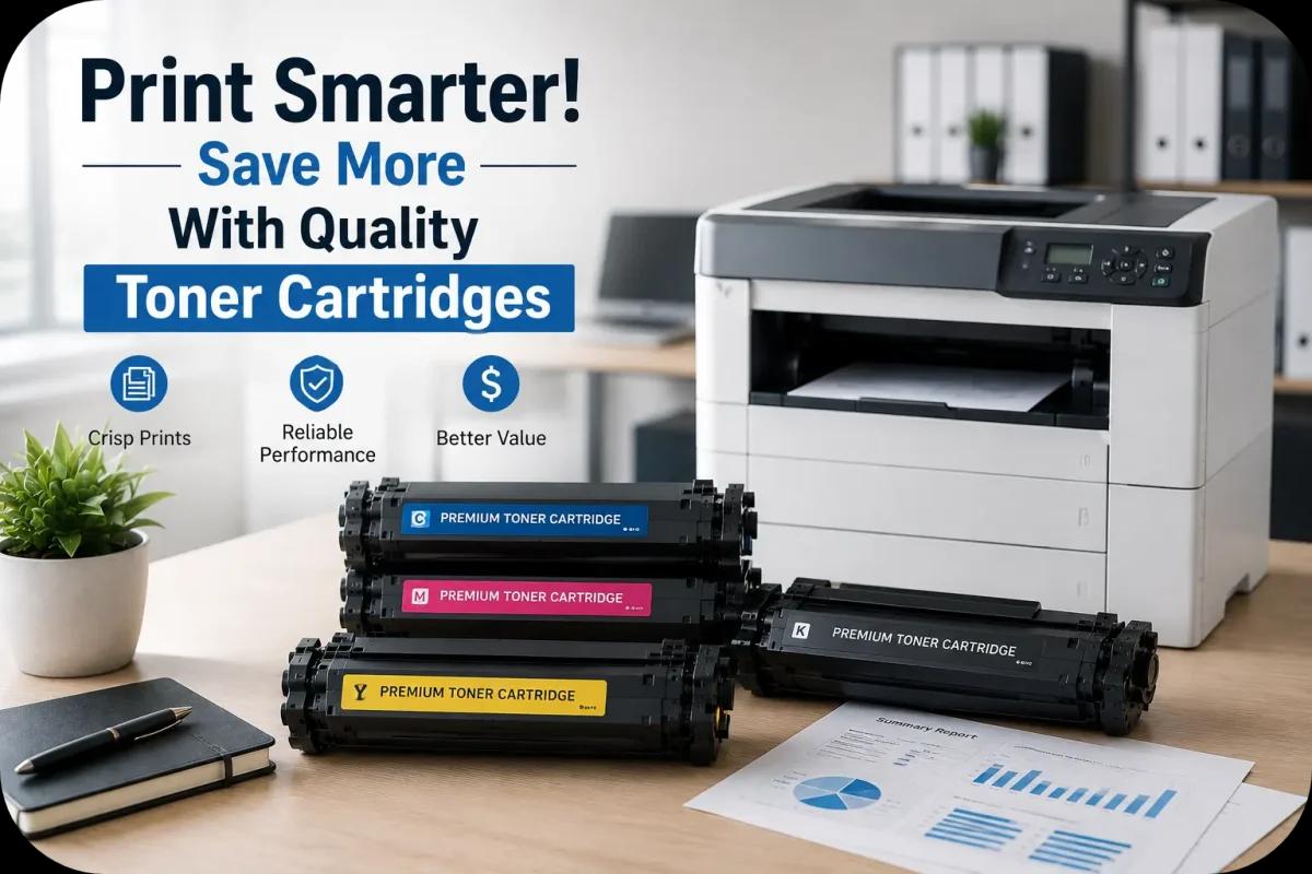 Print Smarter! Save More With Quality Toner Cartridges