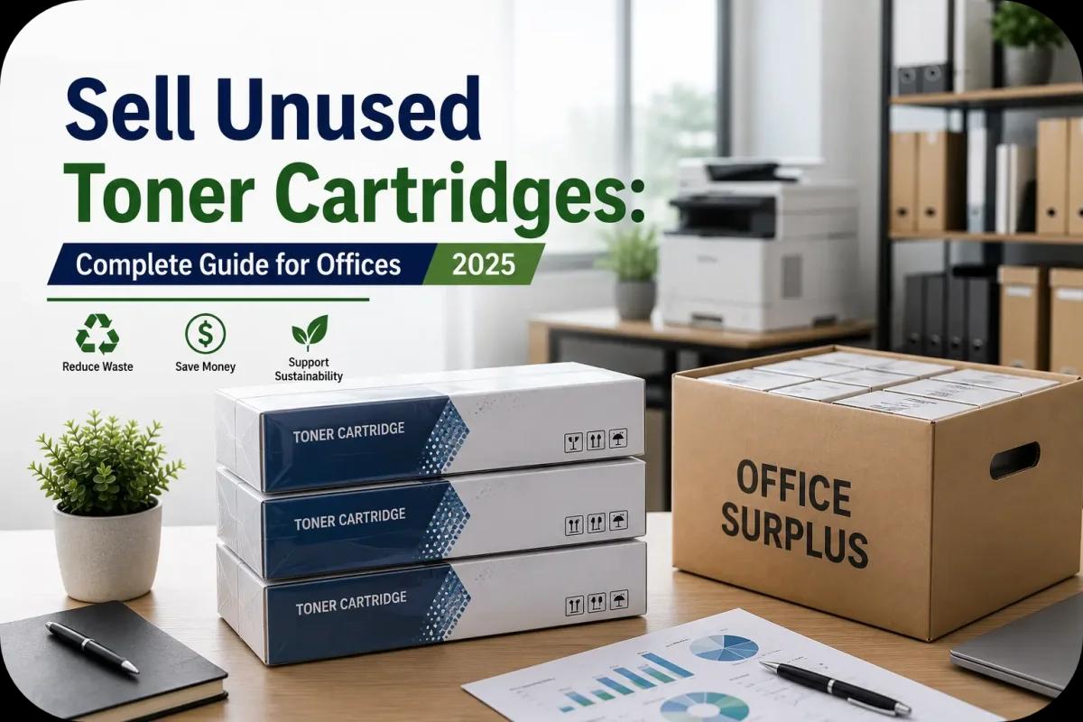 Sell Unused Toner Cartridges: Complete Guide for Offices 2025
