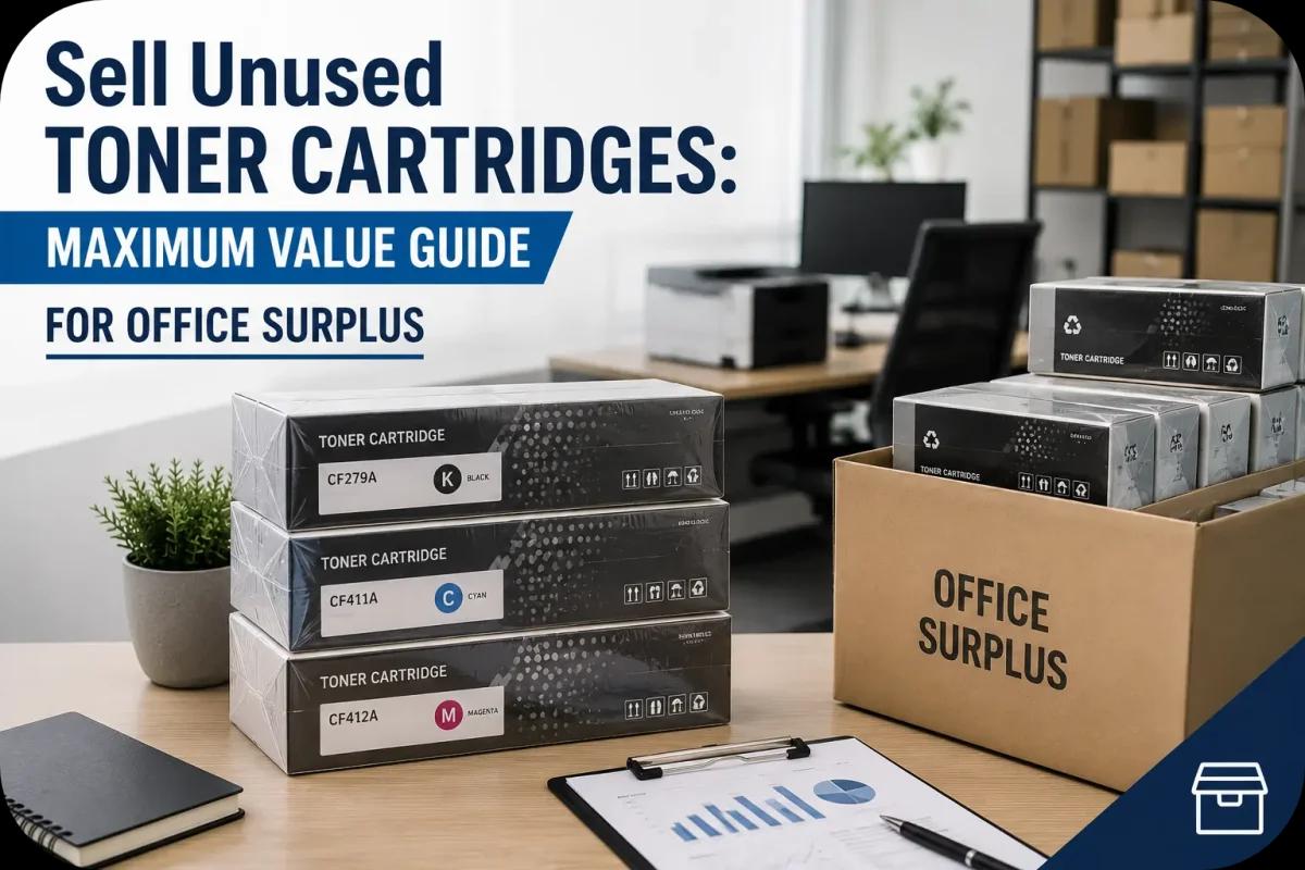 Sell Unused Toner Cartridges: Maximum Value Guide for Office Surplus