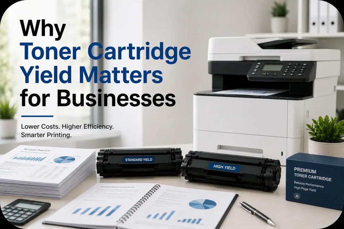 Why Toner Cartridge Yield Matters for Businesses