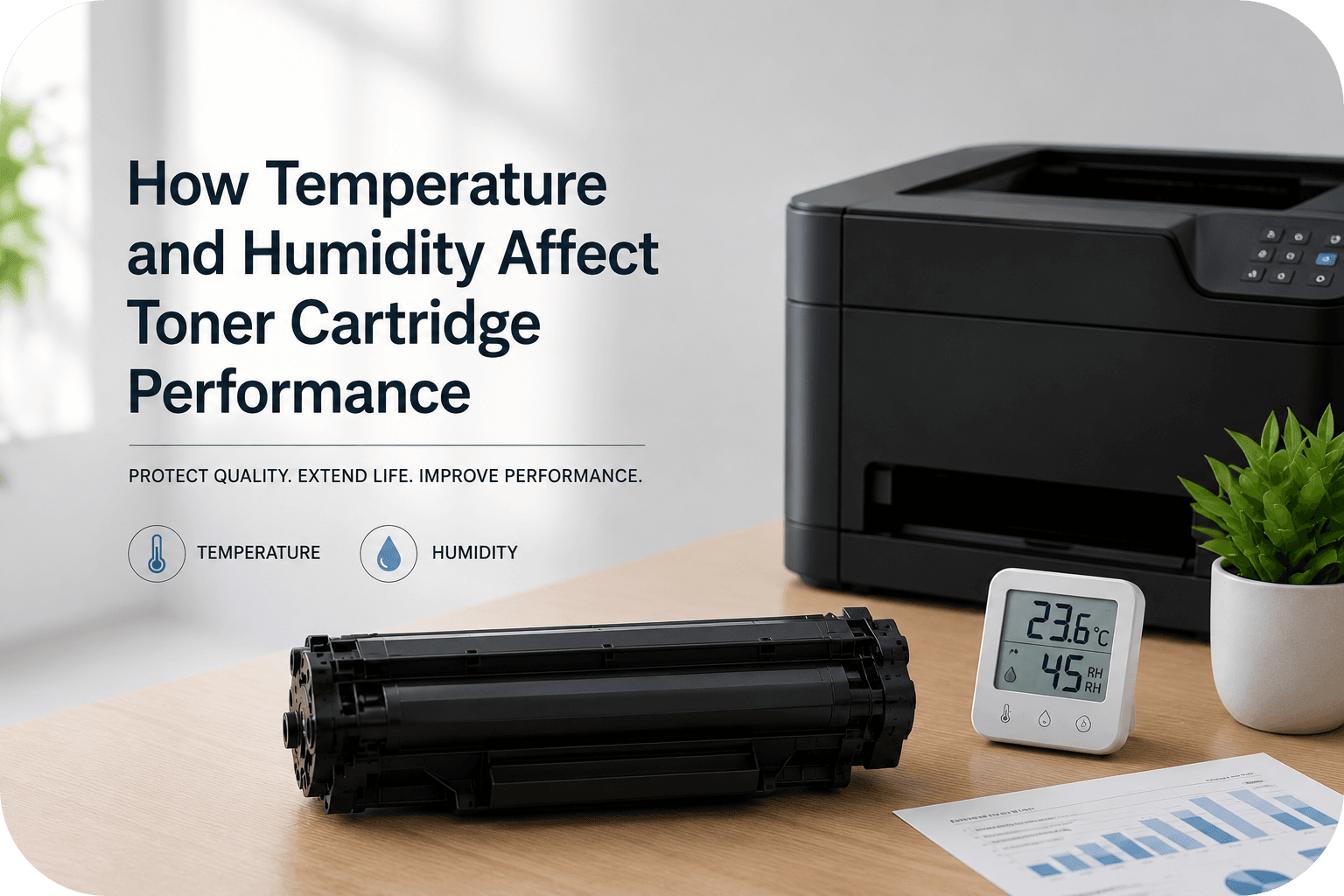 How Temperature and Humidity Affect Toner Cartridge Performance?