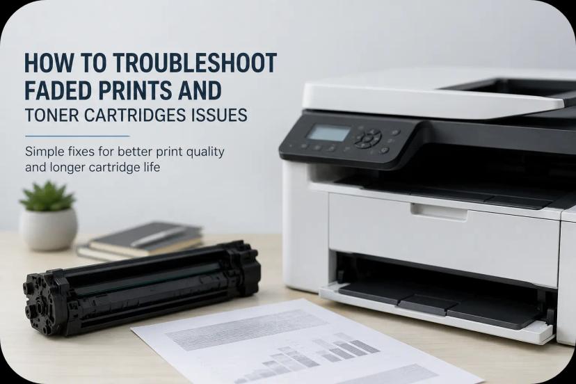 How to Troubleshoot Faded Prints and Toner Cartridge Issues?