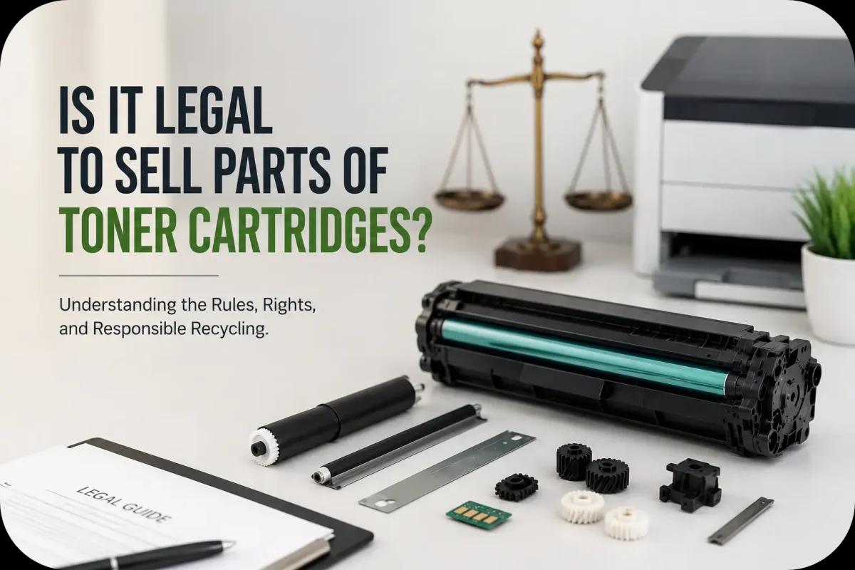 Is It Legal to Sell Parts of Toner Cartridges?