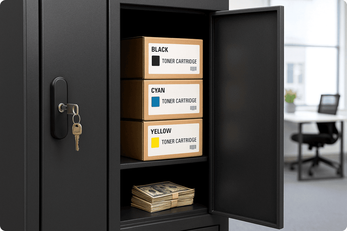 Sell Toner From Closed Office Storage