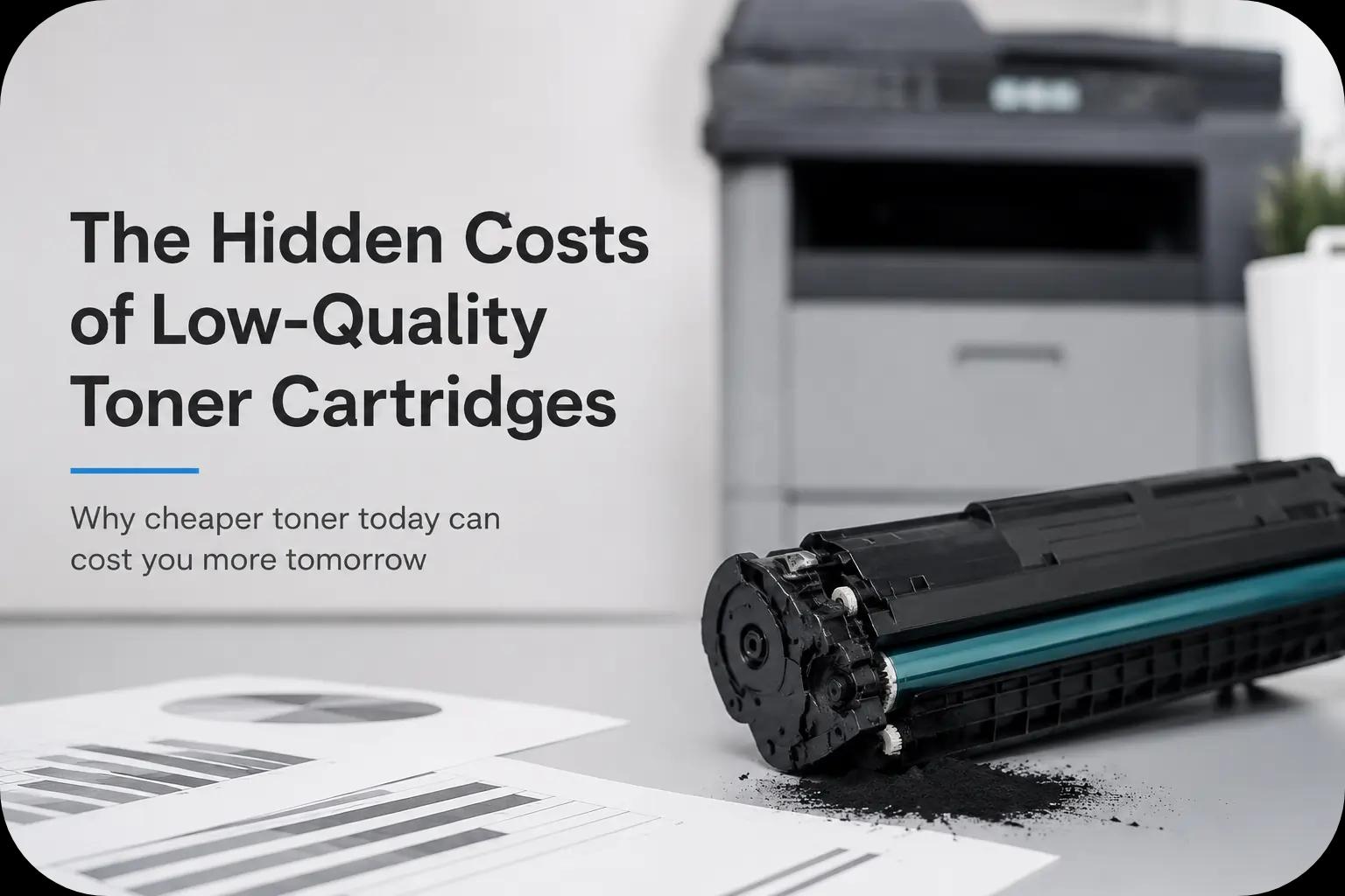 The Hidden Costs of Low-Quality Toner Cartridges