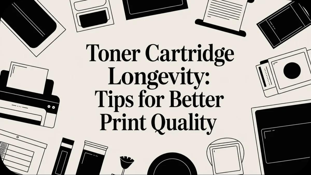 Toner Cartridge Longevity Tips for Better Print Quality