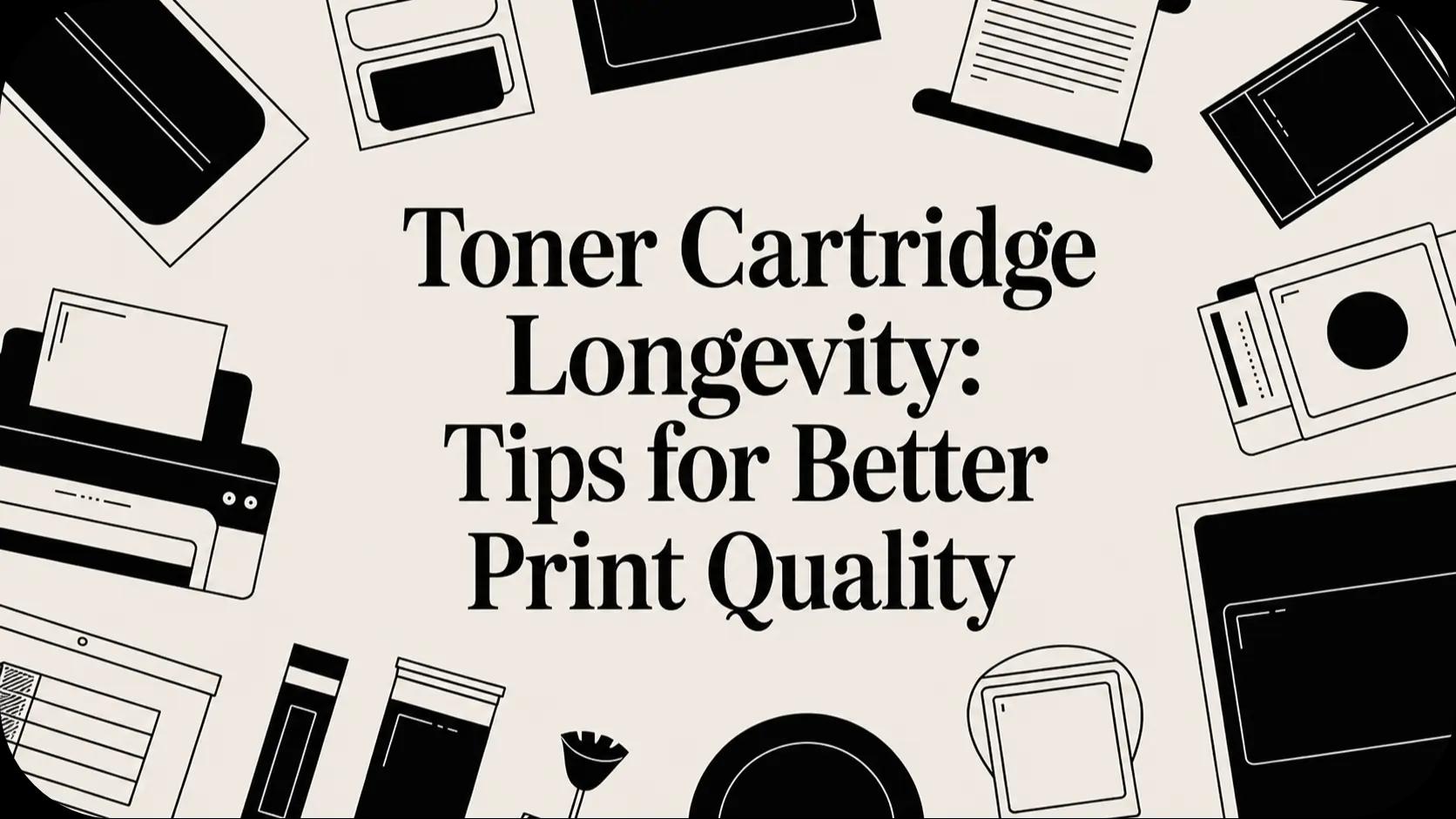 Toner Cartridge Longevity: Tips for Better Print Quality