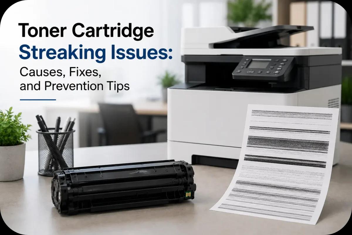 Toner Cartridge Streaking Issues: Causes, Fixes, and Prevention Tips