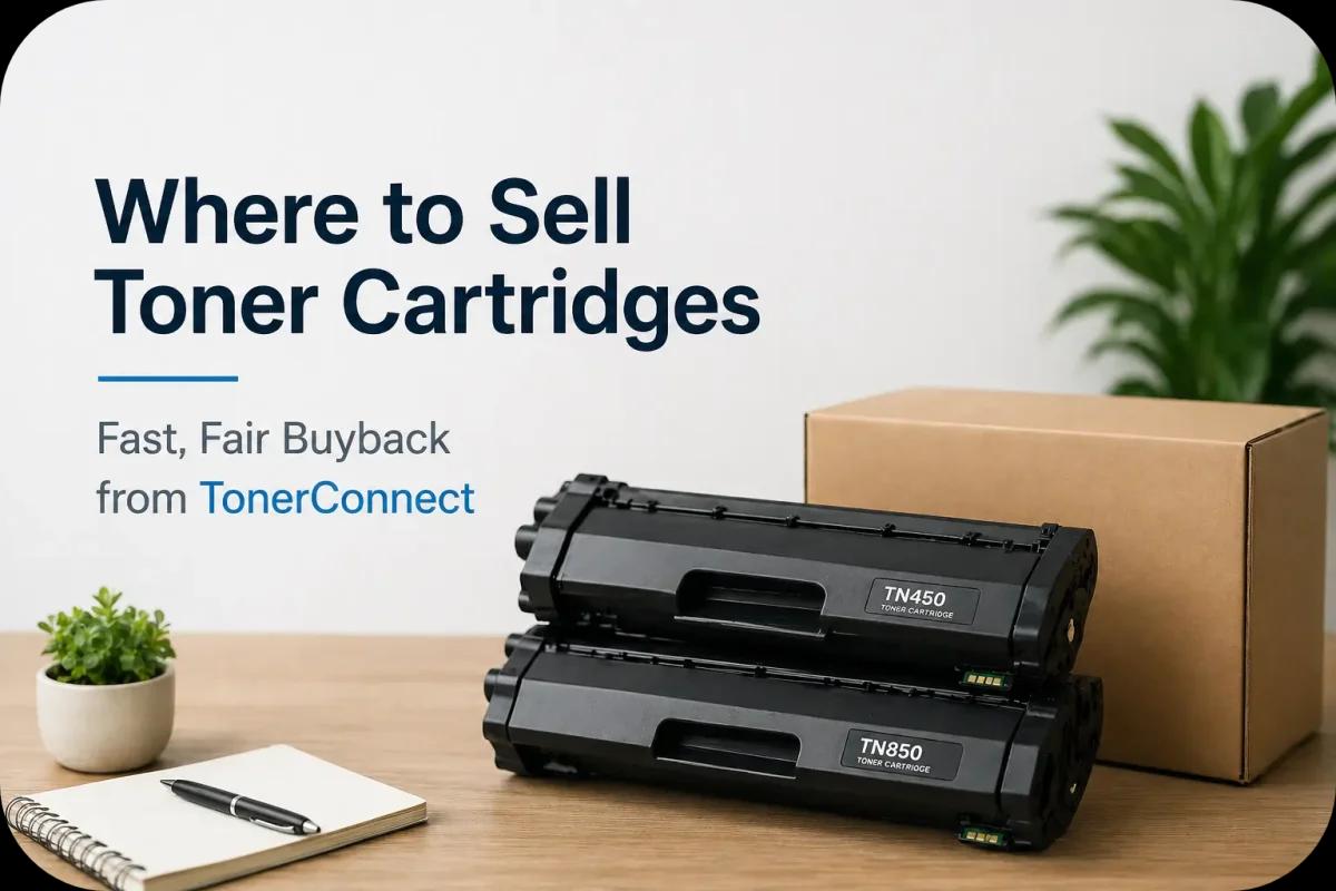 Where to Sell Toner Cartridges Fast, Fair Buyback from TonerConnect