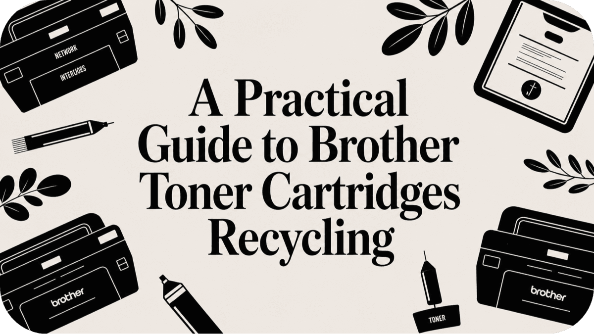 A Practical Guide to Brother Toner Cartridges Recycling