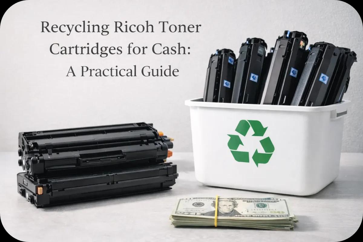Recycling Ricoh Toner Cartridges for Cash - Toner Connect