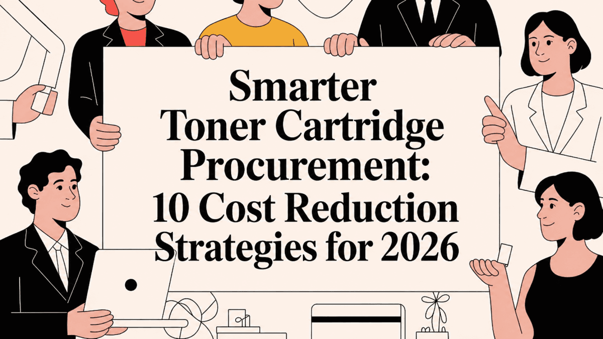 Smarter Toner Cartridge Procurement 10 Cost Reduction Strategies for 2026