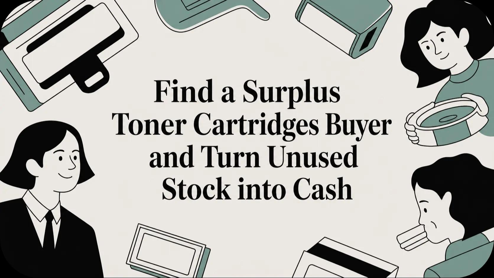 Find a Surplus Toner Cartridges Buyer and Turn Unused Stock into Cash