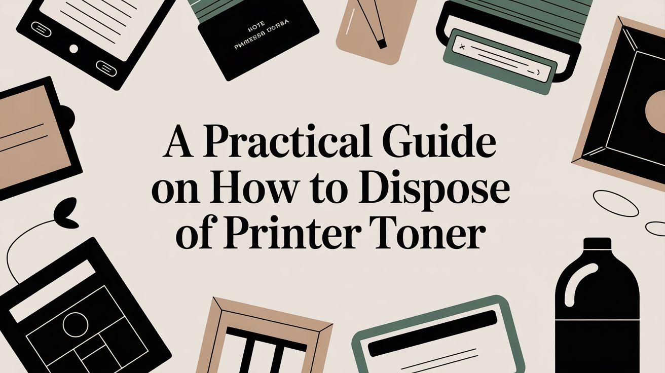 A Practical Guide on How to Dispose of Toner Cartridges