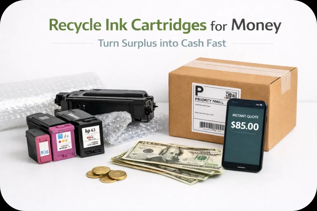 Recycle Ink Cartridge for Money - Toner Connect