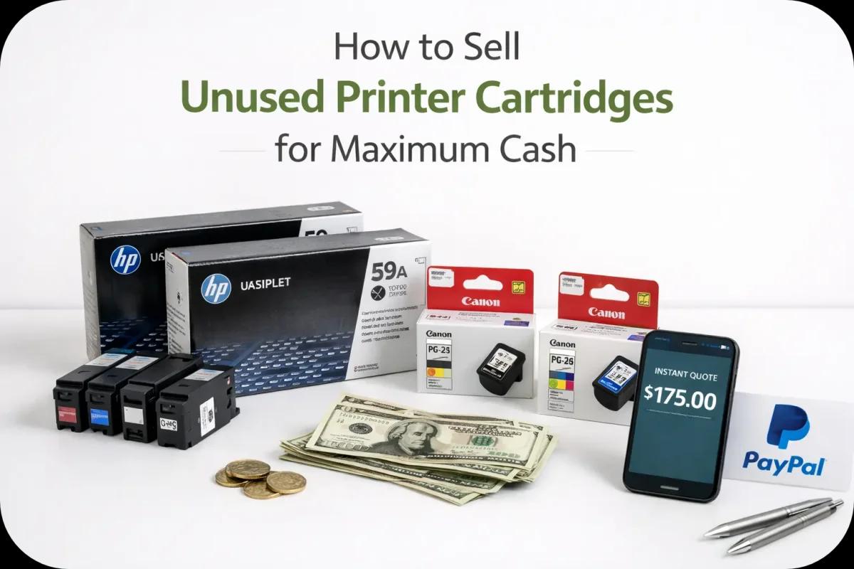Sell Unused Printer Cartridges - Toner Connect