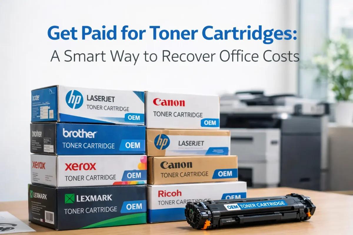 Get Paid for Toner Cartridges: A Smart Way to Recover Office Costs