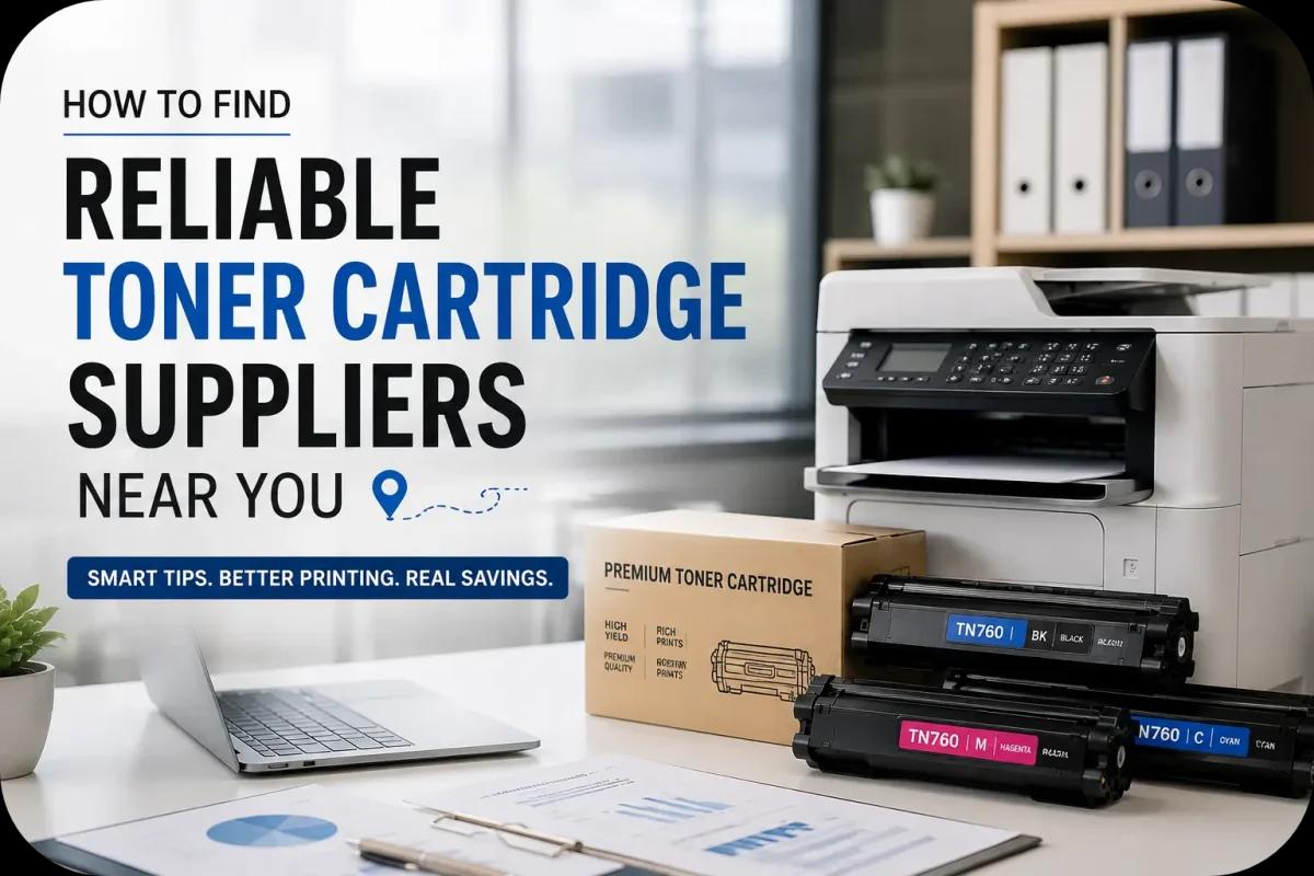 How to Find Reliable Toner Cartridge Suppliers Near You