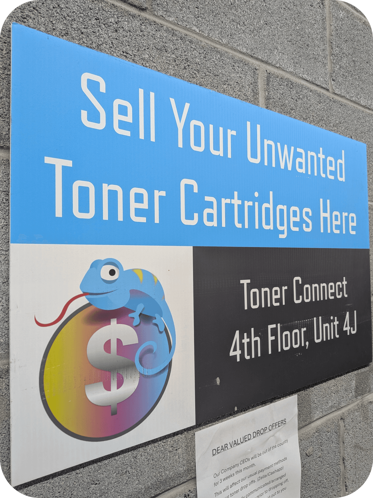 Sell toner online through Toner Connect